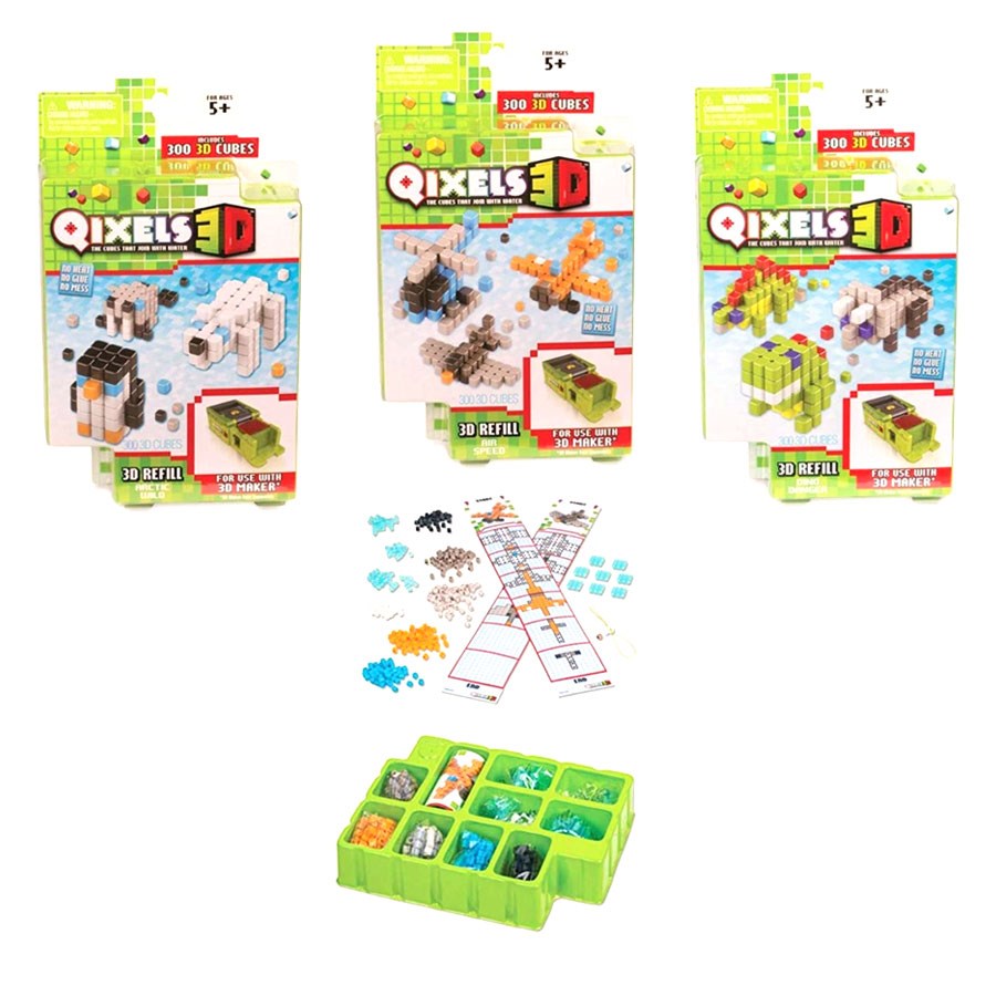 Qixels S4 3D Yedek Paket (300)-87098 