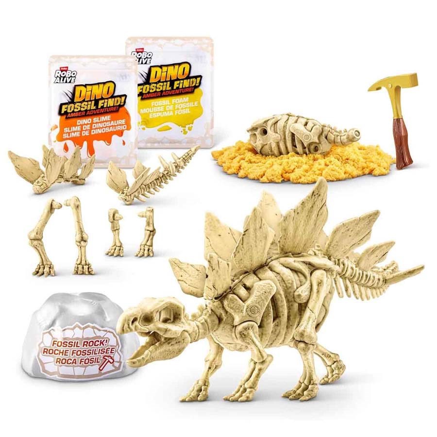 Sesli-Işıklı Robo Alive Büyük Dino Sürpriz Paket 