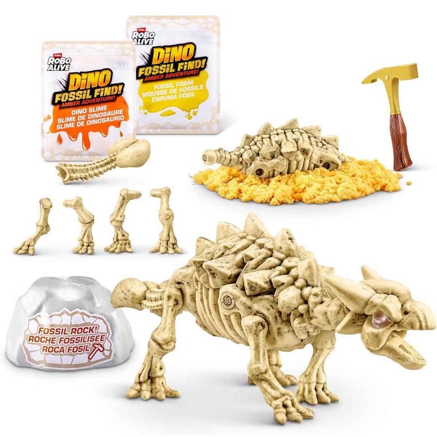 Sesli-Işıklı Robo Alive Büyük Dino Sürpriz Paket 