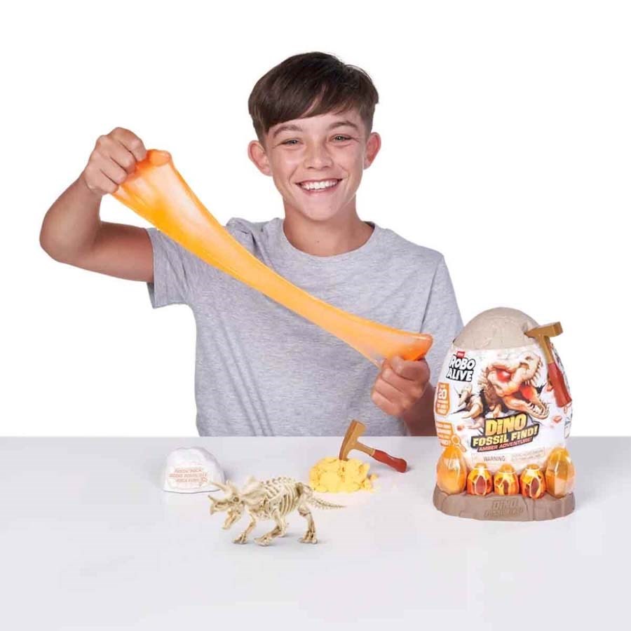 Sesli-Işıklı Robo Alive Büyük Dino Sürpriz Paket 