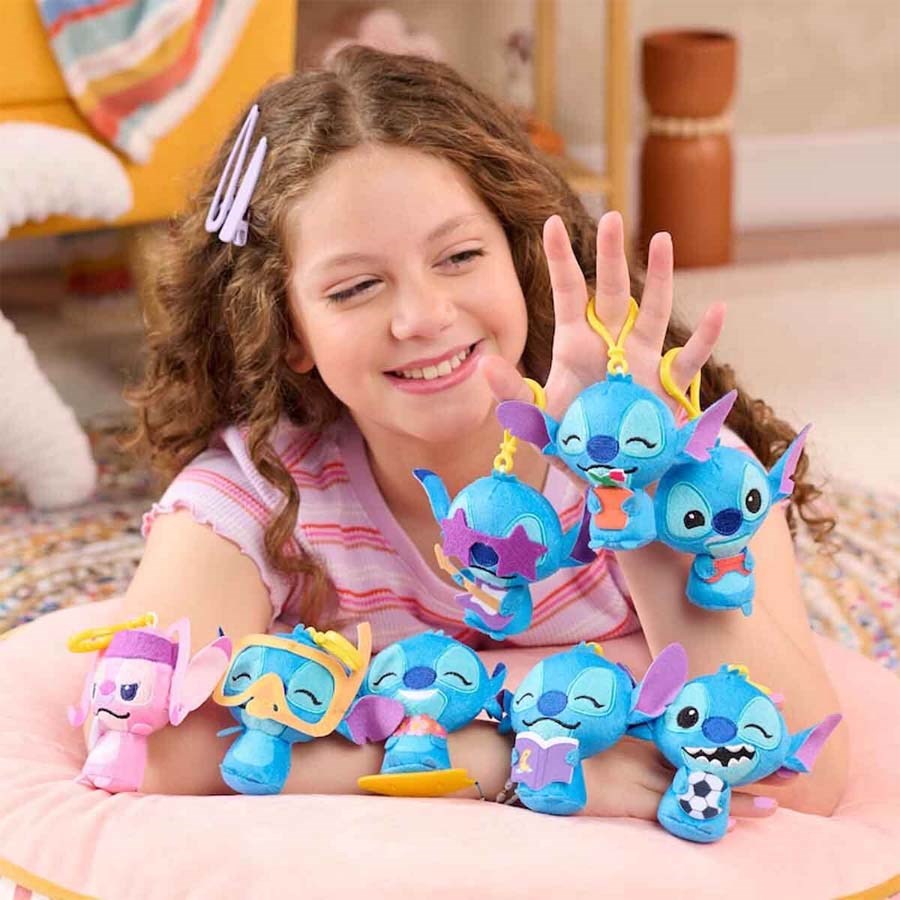 Disney Stitch Klipsli Peluş Anahtarlık Sürpriz Pak 