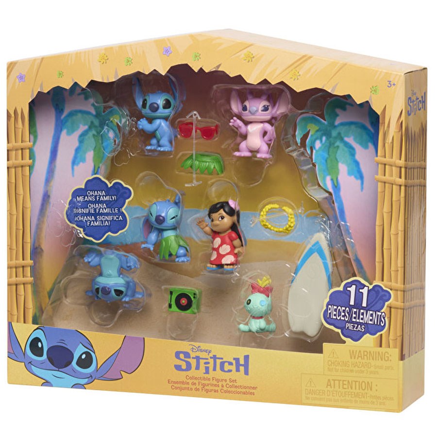 Stitch Movie 6 Lı Mini Figür Set 