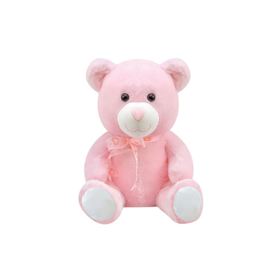 Pembe Oturan Ayı 37 cm. 