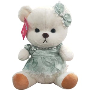 Peluş Ayıcık 40 Cm. - Yeşil