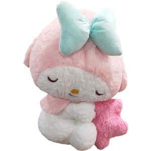 Fiyonlu Tavşan Figürlü Peluş 45 Cm.