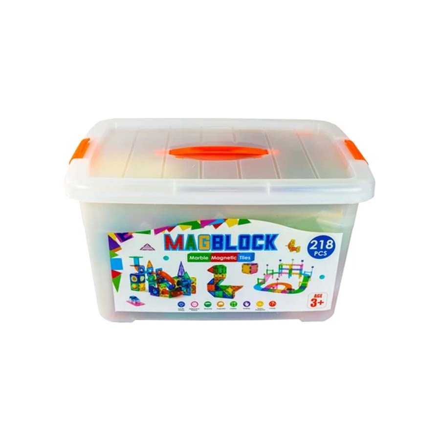 Magblock 3 In 1 Manyetik Yapı Blokları 218 Parça 