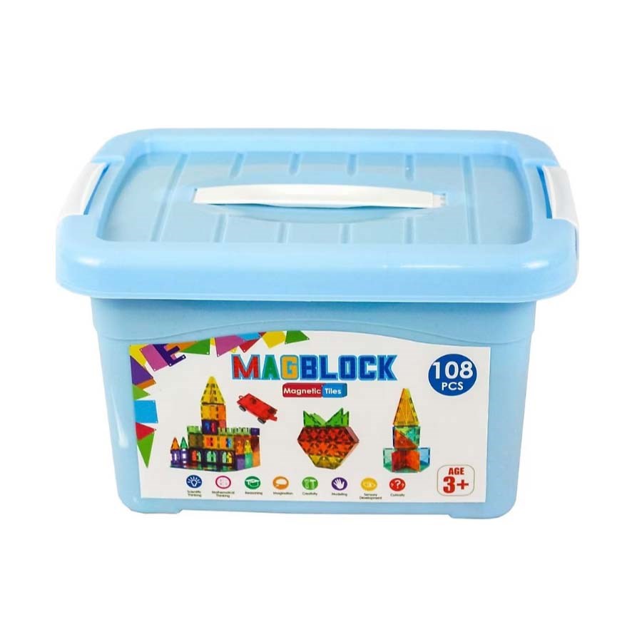 Magblock Manyetik Yapı Blokları 108 Parça