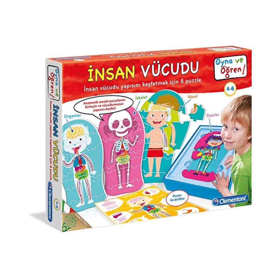 Oyna Ve Ögren İnsan Vucudu 