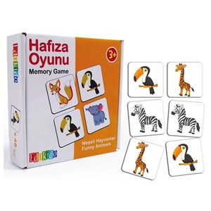 Hafıza Oyunu Neşeli Hayvanlar