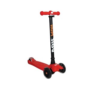 Voit 218 Işıklı 3 Teker Scooter-Kırmızı
