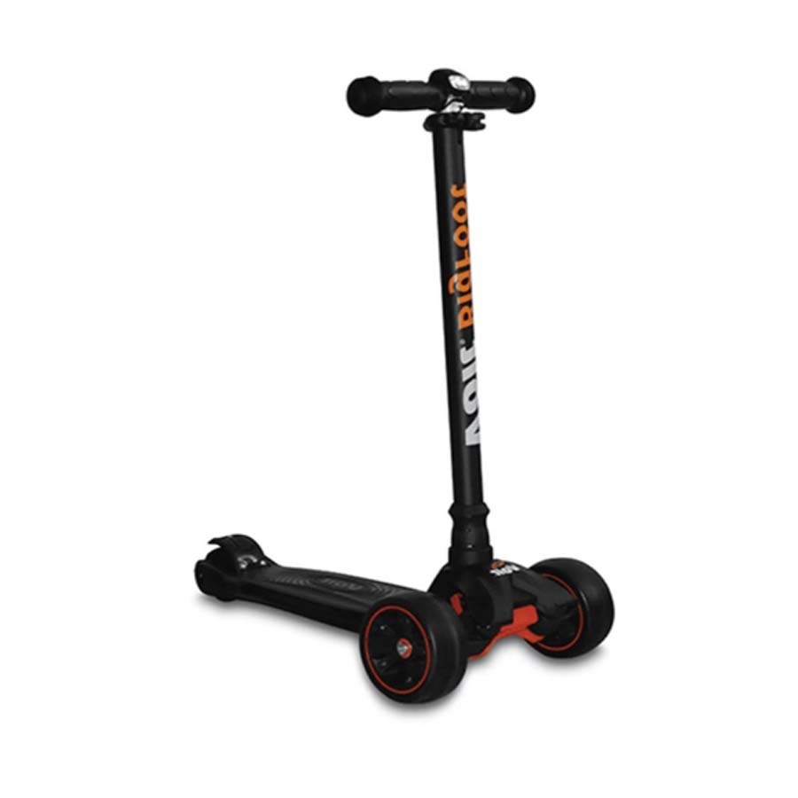 Voit 218 Işıklı 3 Teker Scooter-Siyah 