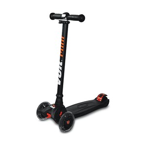 Voit 218 Işıklı 3 Teker Scooter-Siyah