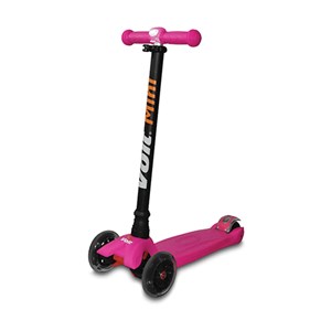 Voit 218 Işıklı 3 Teker Scooter-Fuşya