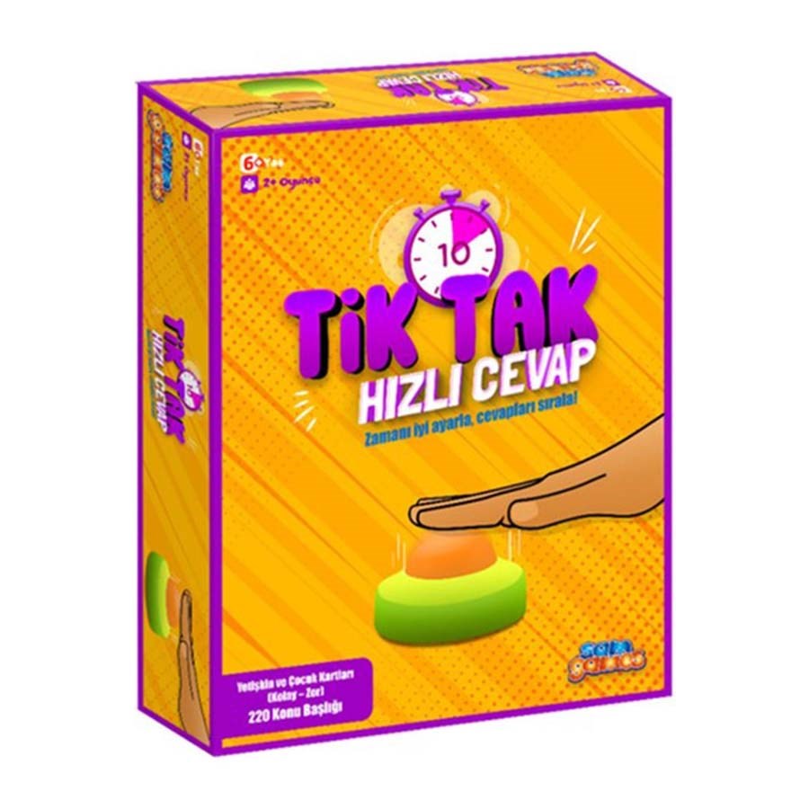 Tik Tak Hızlı Cevap Kutu Oyunu 