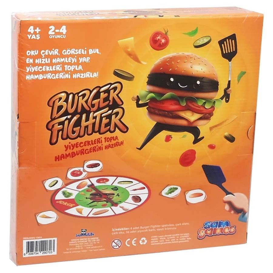 Burger Fighter Kutu Oyunu 