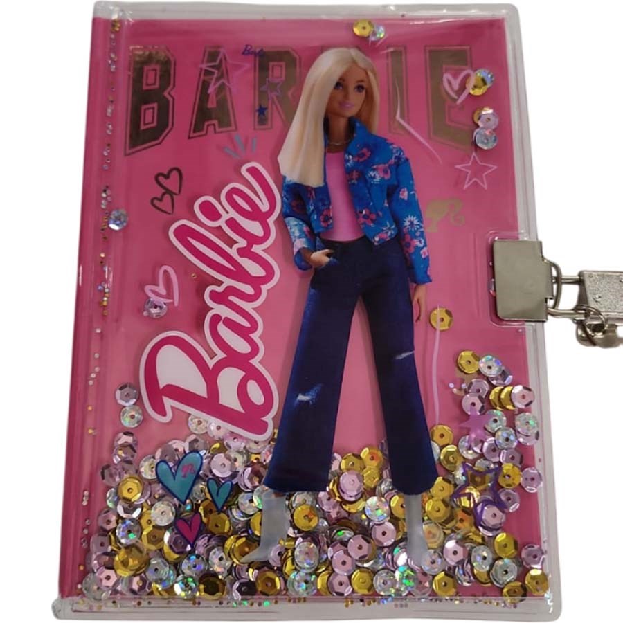 Barbie Pullu Kilitli Hatıra Defteri 