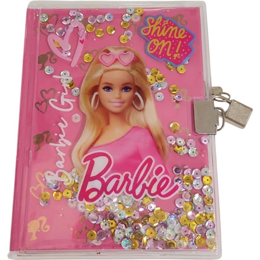 Barbie Pullu Kilitli Hatıra Defteri 