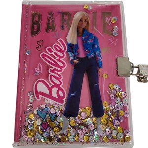 Barbie Pullu Kilitli Hatıra Defteri
