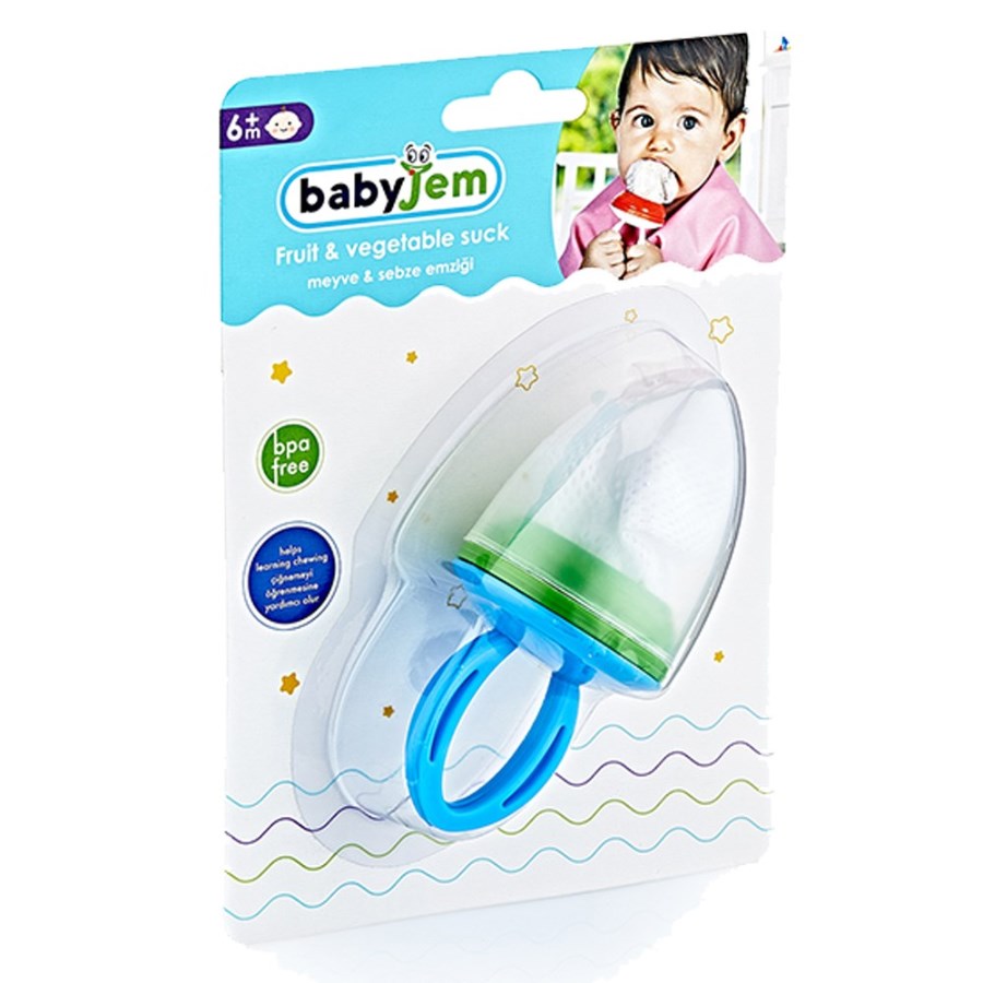 Babyjem Meyve Sebze Emziği/Mavi Mavi