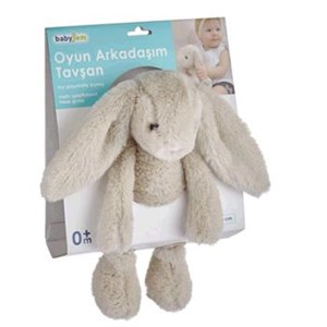 Babyjem Uyku Arkadaşım Oturabilen Tavşan Ekru 30 C