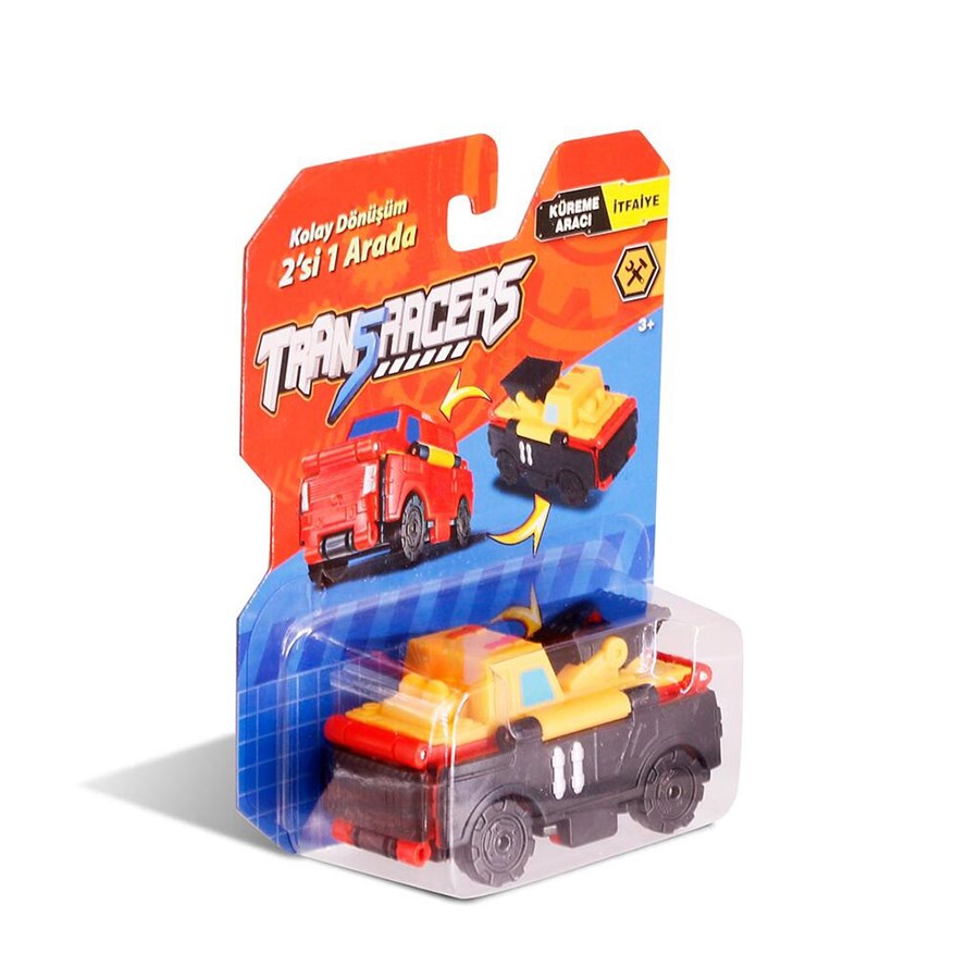 Transracers Dönüşen Araçlar Küreme Aracı-İtfaiye