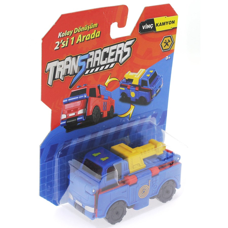 Transracers Dönüşen Araçlar Vinç-Kamyon