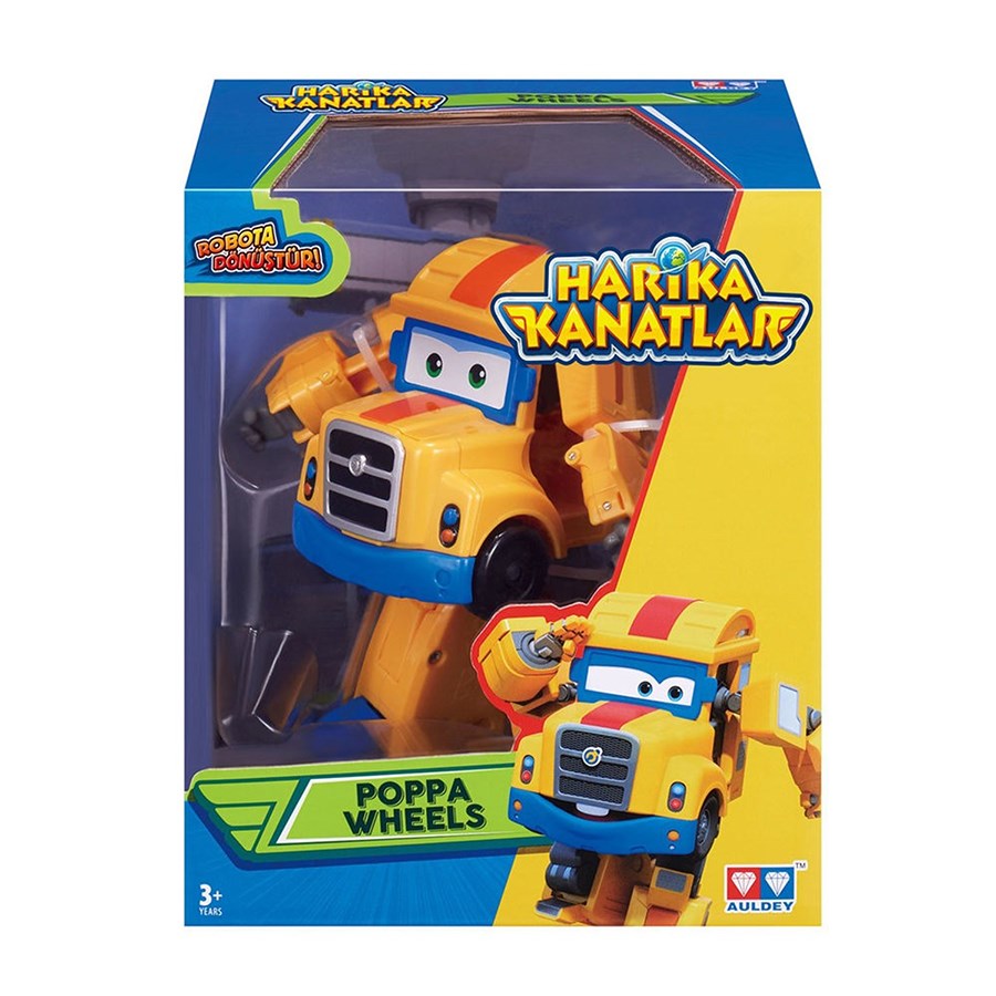 Harika Kanatlar Dönüşen Poppa Wheels 