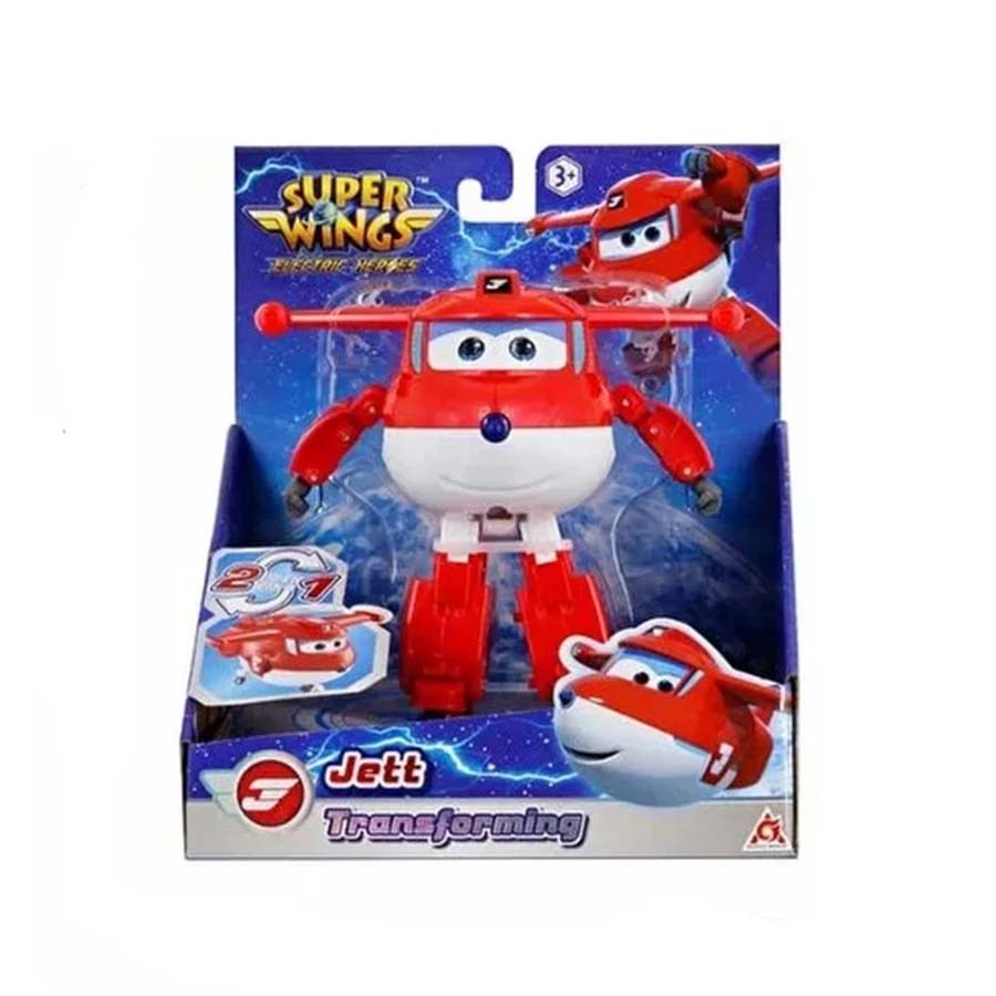 Harika Kanatlar Dönüşen Electric Heroes Jett 12 Cm 