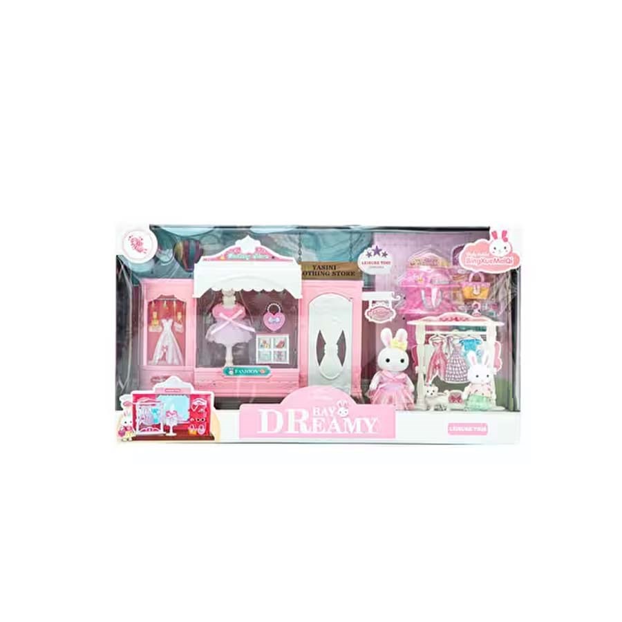 Bay Dreamy Mini Tavşan Moda Dükkanı Oyun Seti 