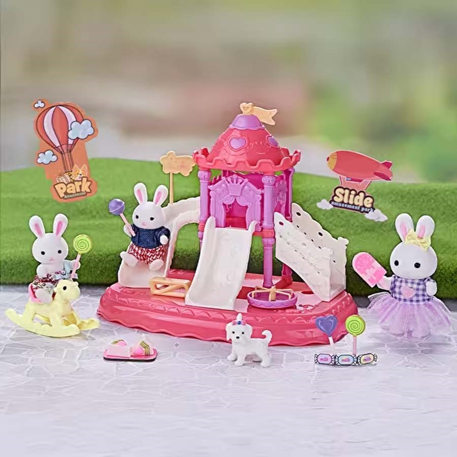 Bay Dreamy Mini Tavşan Kaydıraklı Tavşan Aile Park 