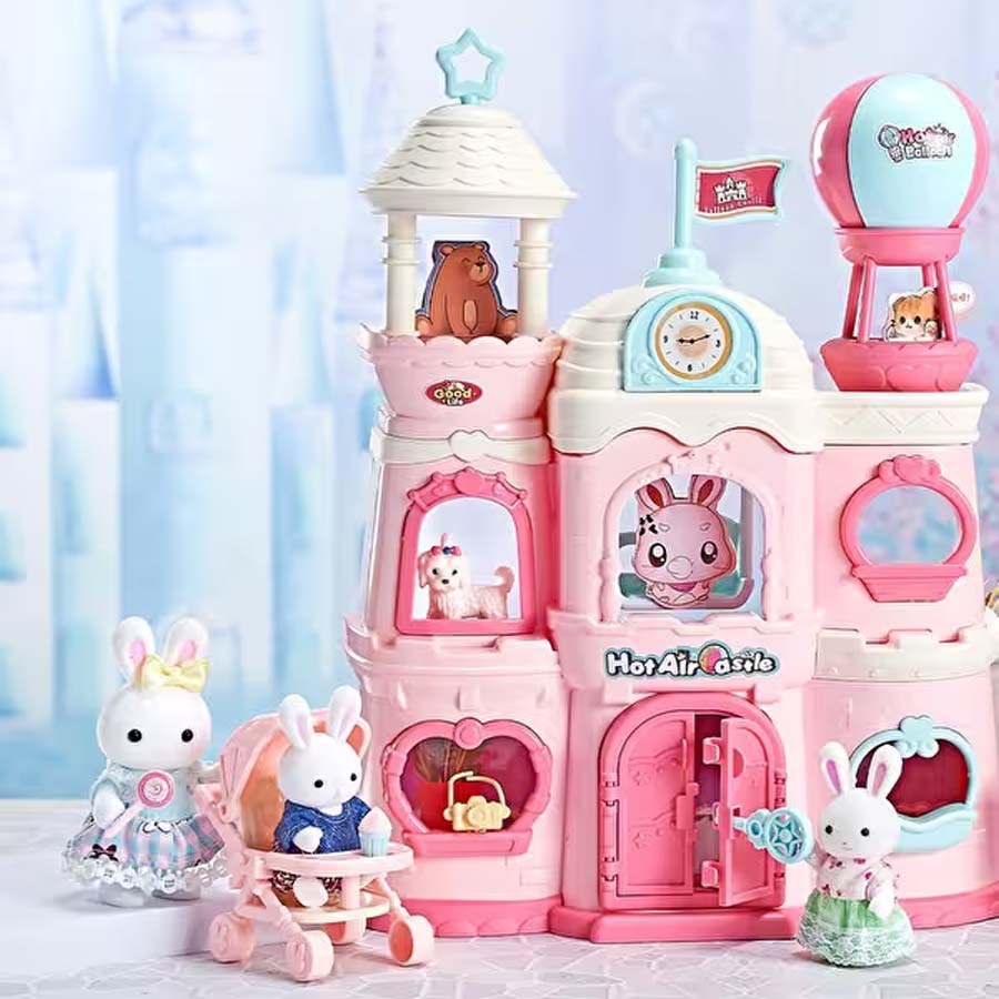 Bay Dreamy Mini Tavşan Mini Kale Oyun Seti 