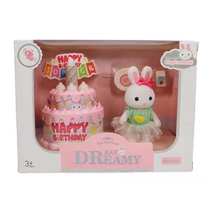 Bay Dreamy Mini Tavşan Doğum Günü Pastası