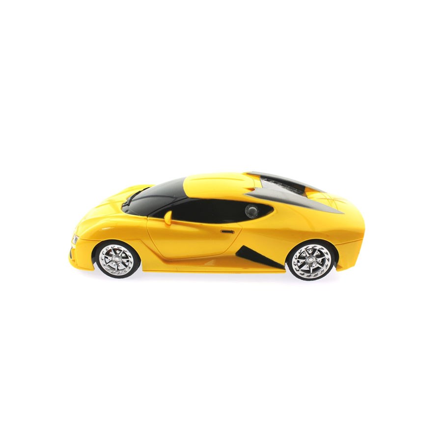 Direksiyonlu Fantastik Araba Şarjlı Sarı2