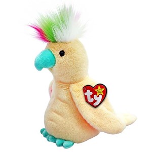Pompom - Krem Papağan 20 Cm.