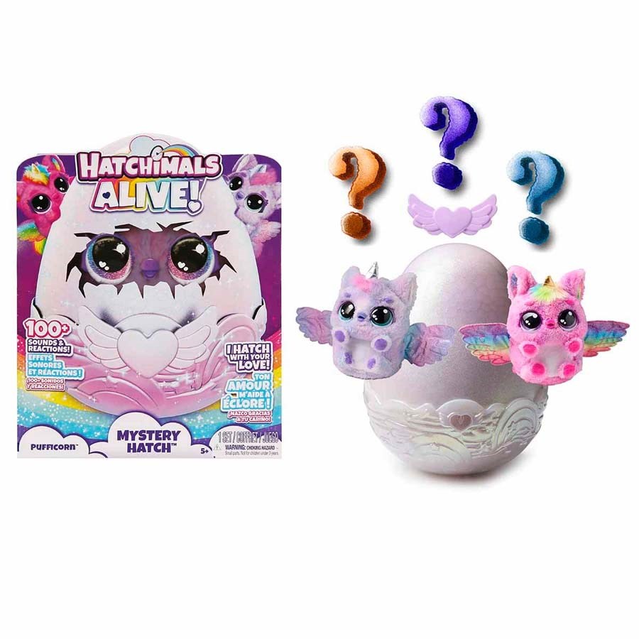 Hatchimals Alive Mystery Hatch Pufficorn 