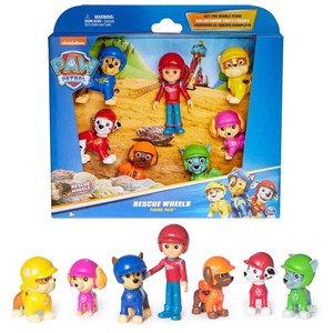 Paw Patrol Rescue Wheels 7’li Figür Seti