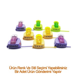 Bu-Bu Şekilli Kenar Delgeç