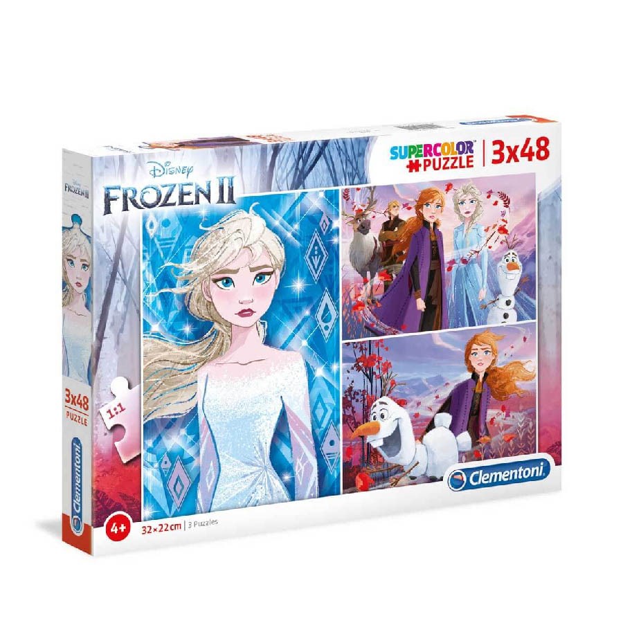Clementoni Puzzle Frozen 2 3x48 Parça 