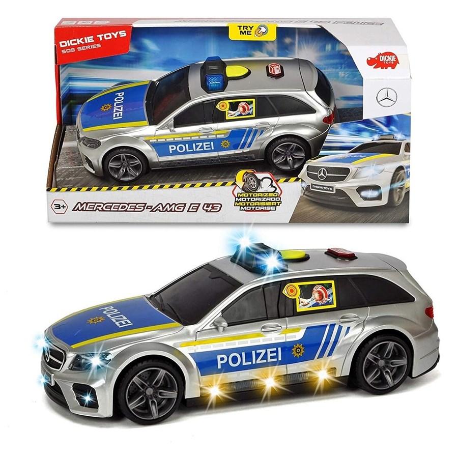 Dickie Toys ışıklı Ve Sesli Mercedes Polis Arabası 