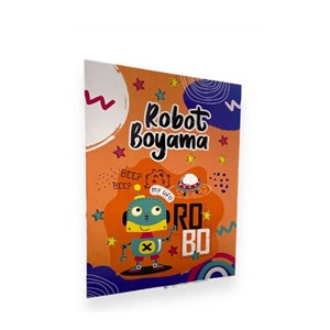 Boyama Kitabı Standı/Uzay Boyama