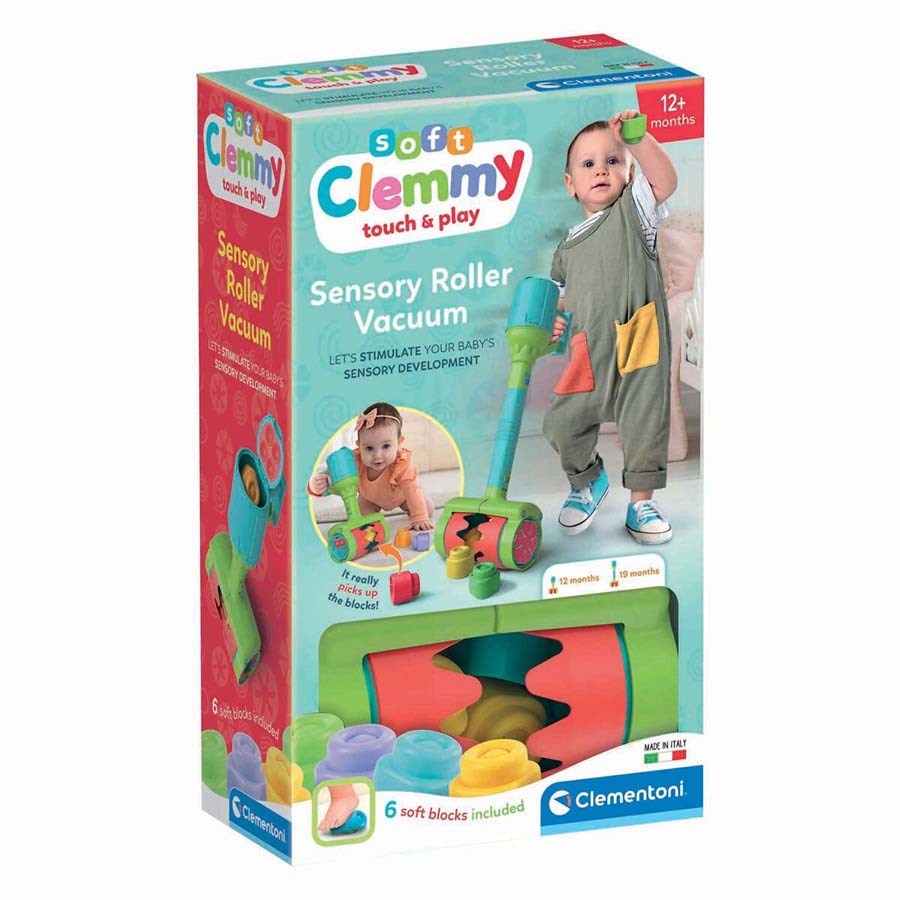Clementoni Soft Clemmy Duyusal Vakumlu Süpürge 