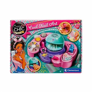 Clementoni Crazy Chic Havalı Tırnak Tasarımları