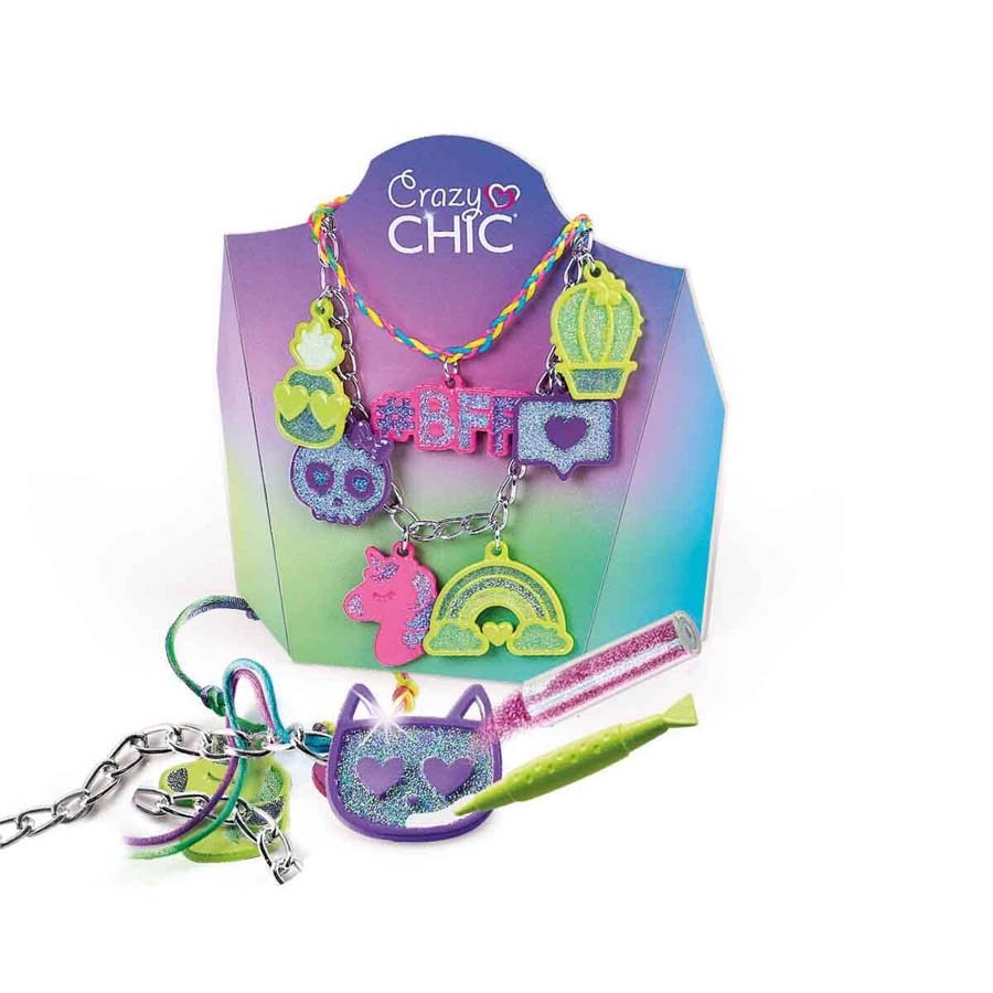 Clementoni Crazy Chic Renkli Takılar Tasarım Seti 