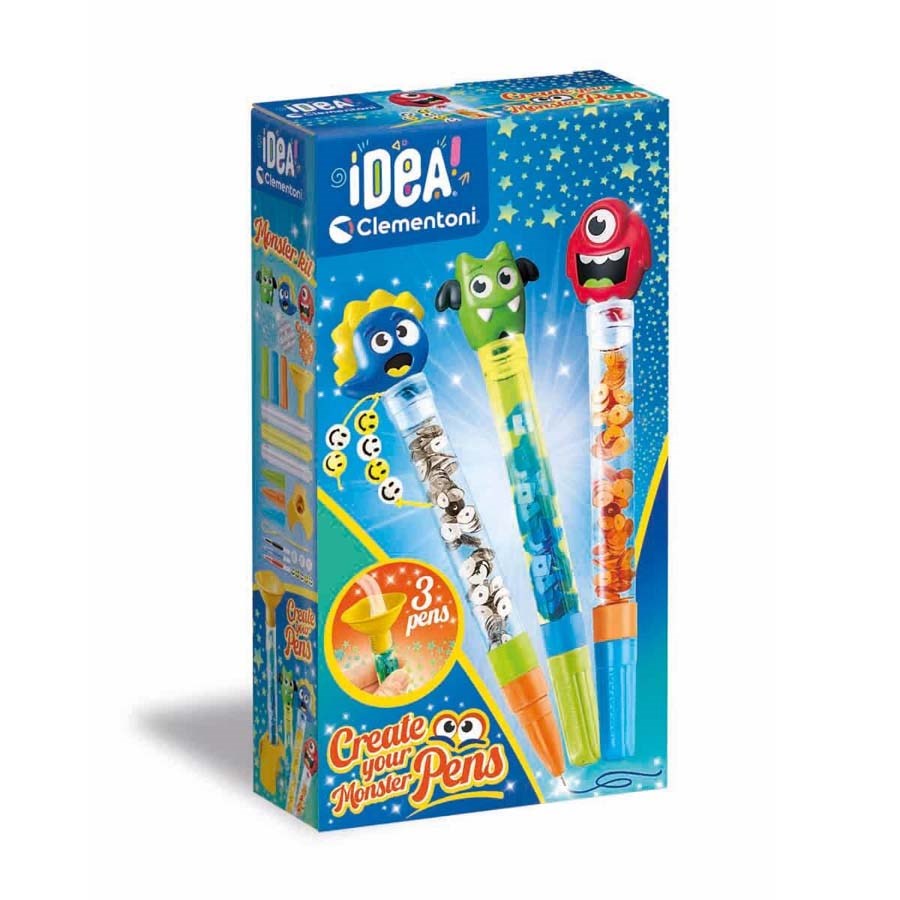 Idea Clementoni Mini Kalem Laboratuvarı Canavarlar 