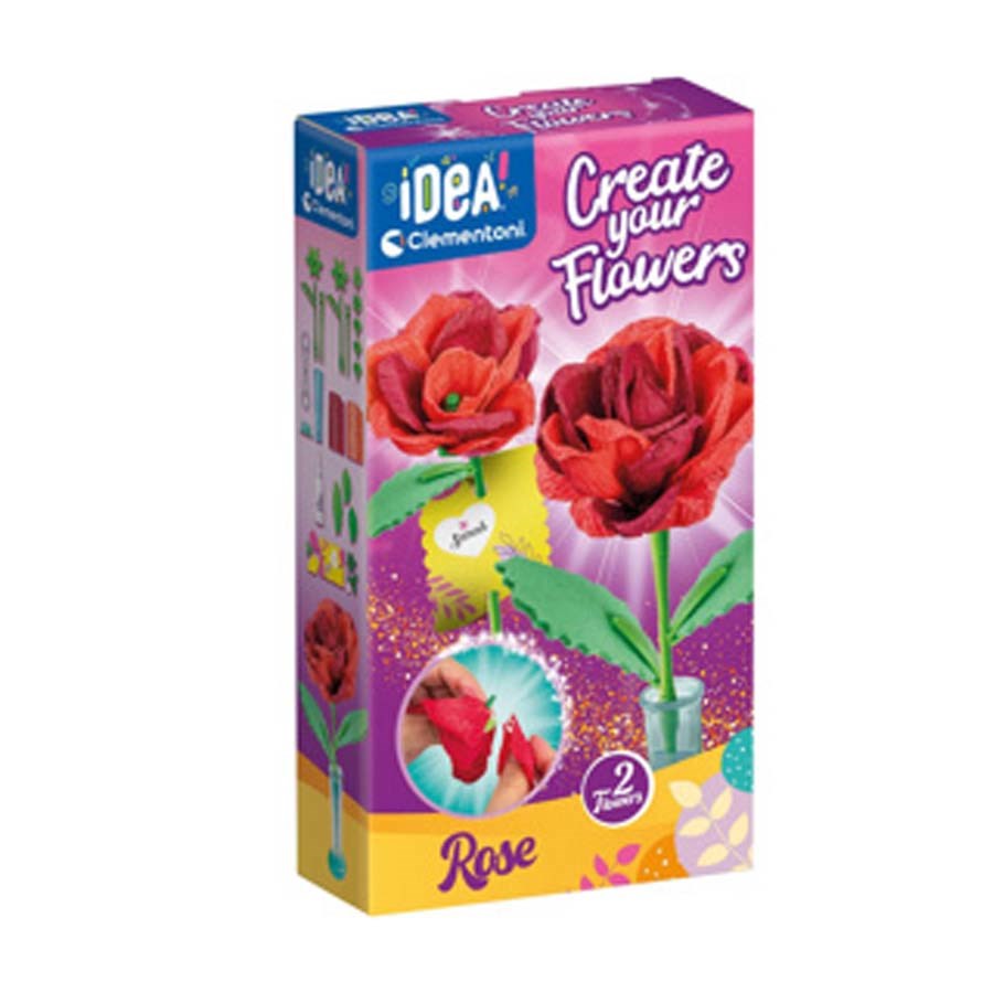 Idea Clementoni Çiçek Tasarım Seti-Gül 