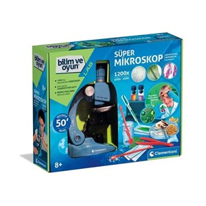 Clementoni Bilim ve Oyun Süper Mikroskop