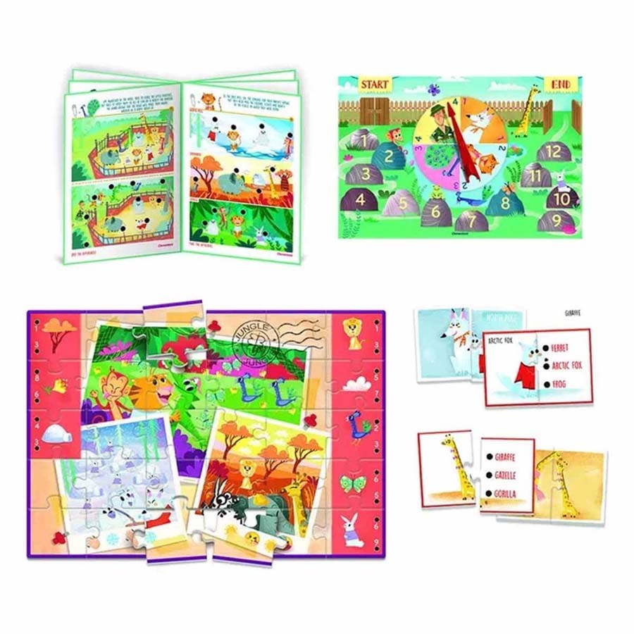 Clementoni Hayvan Arkadaşlar Oyun Seti 