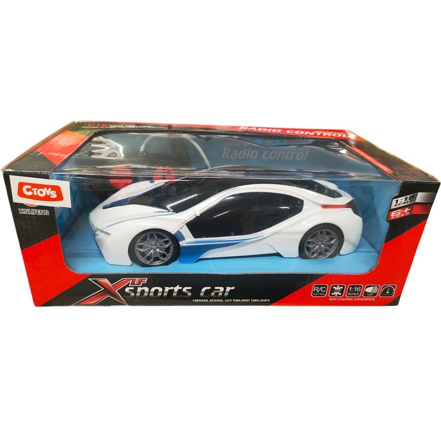 Işıklı Sesli Uzaktan Kumandalı Spor Araba 1:16