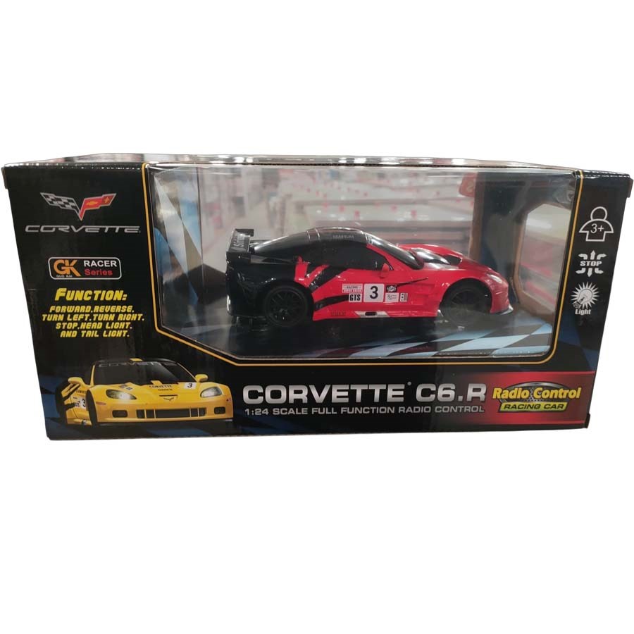 Corvette C6.R Işıklı-USB Kablolu Kumandalı Araba