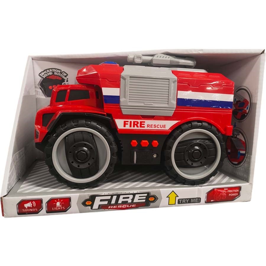 Işıklı ve Sesli İtfaiye Kamyonu 1:16
